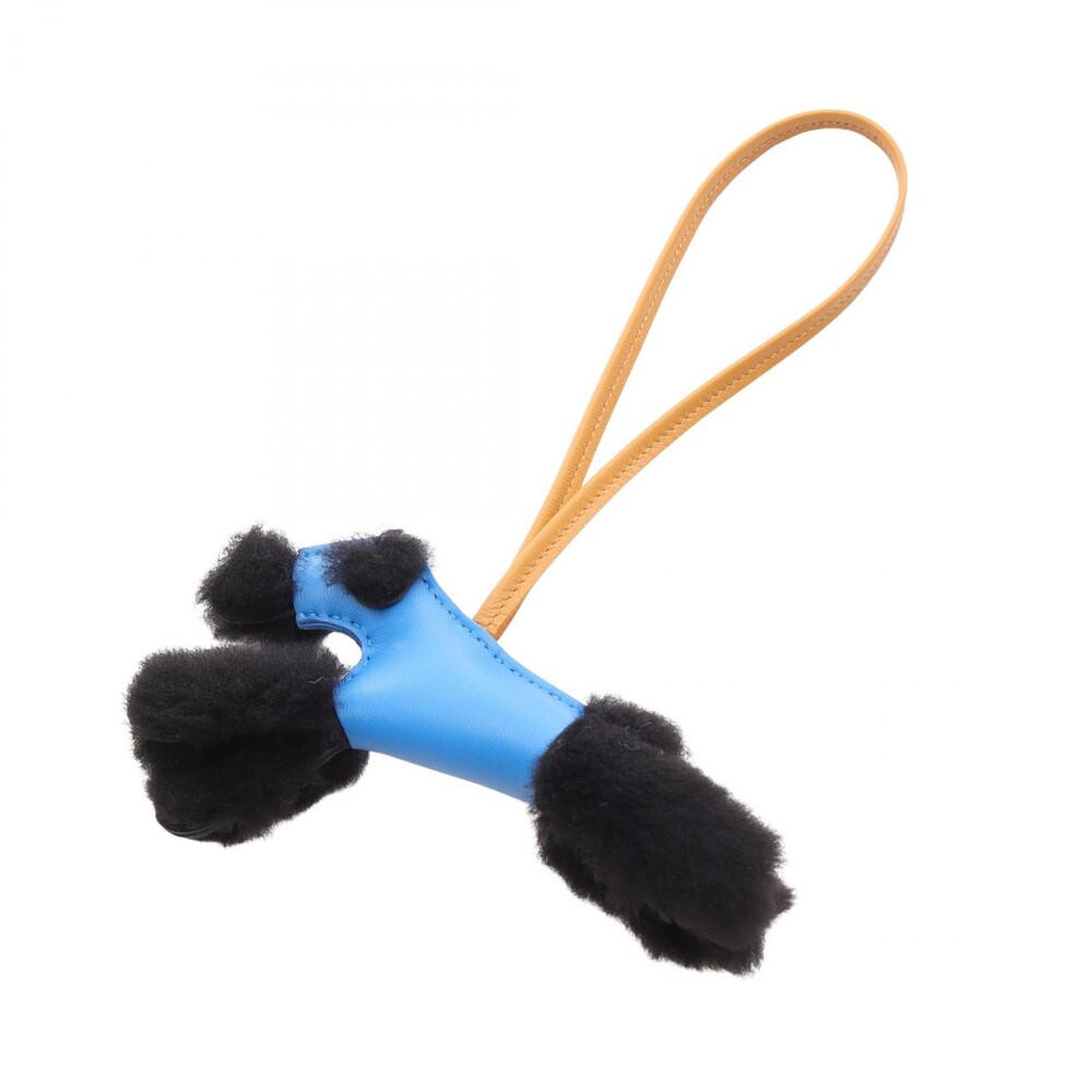 Hermes Buddy Bag Charm Agneau Milo #334877H12B